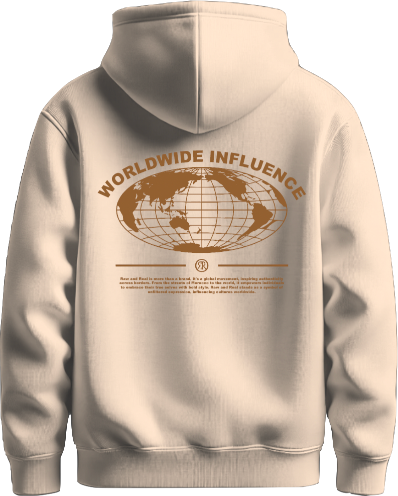 Beige Zipper Worldwide Influence