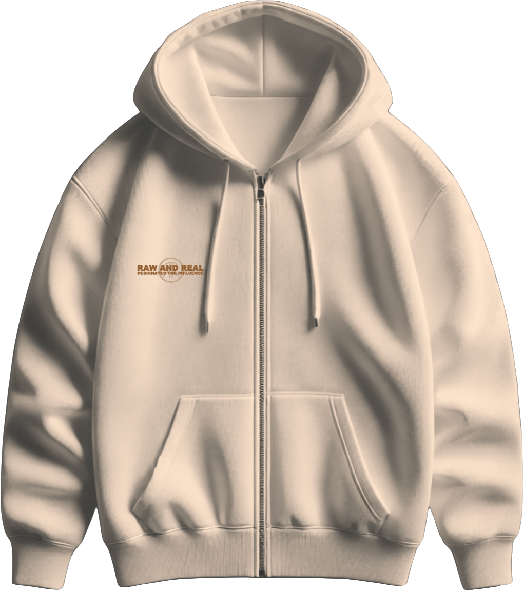 Beige Zipper Worldwide Influence