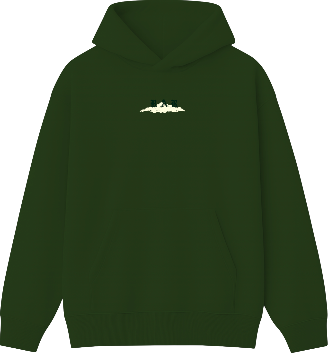 Green Oversized Hoodie Highest in the room