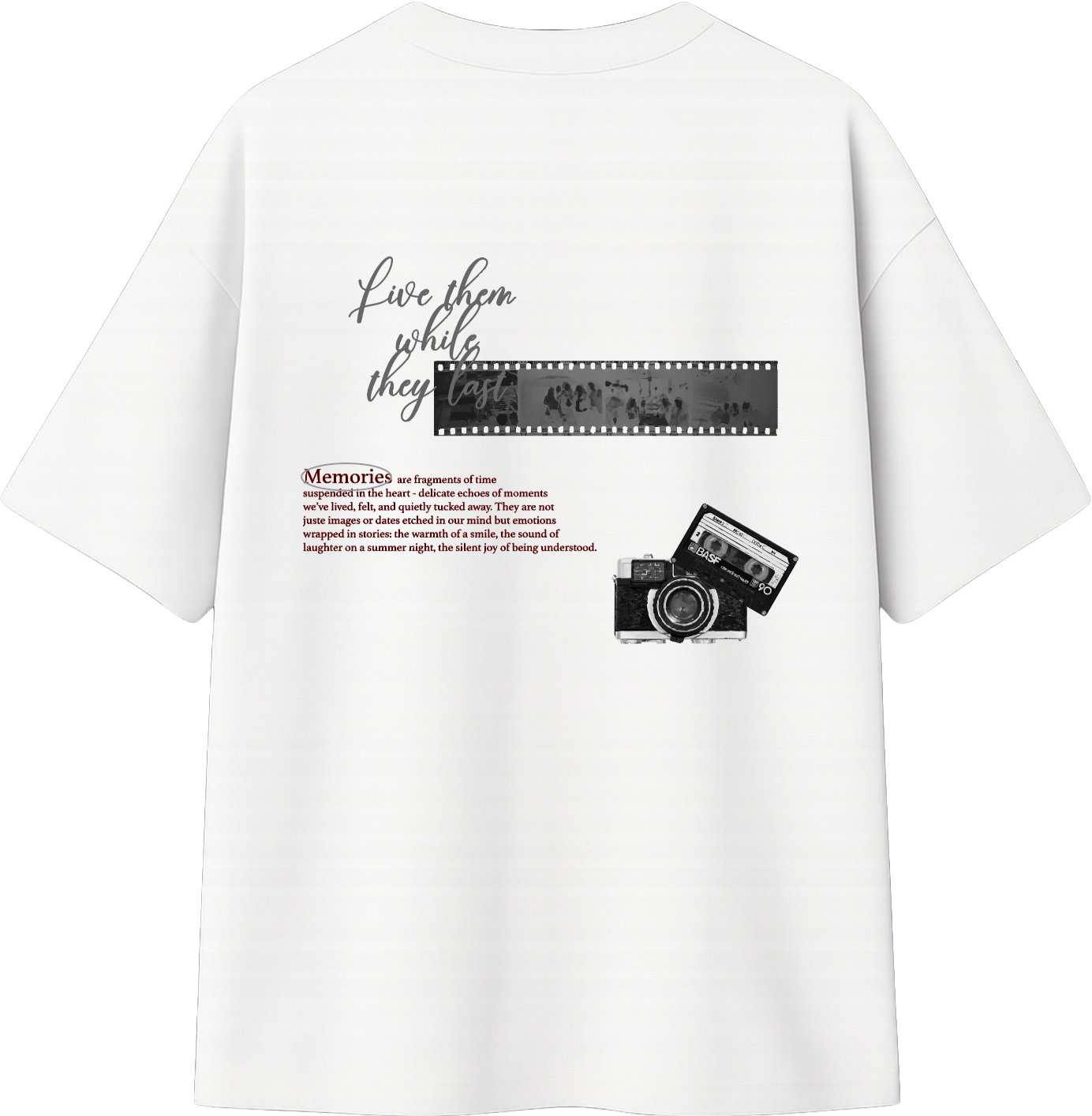 Off-White Oversized T-shirt Live it