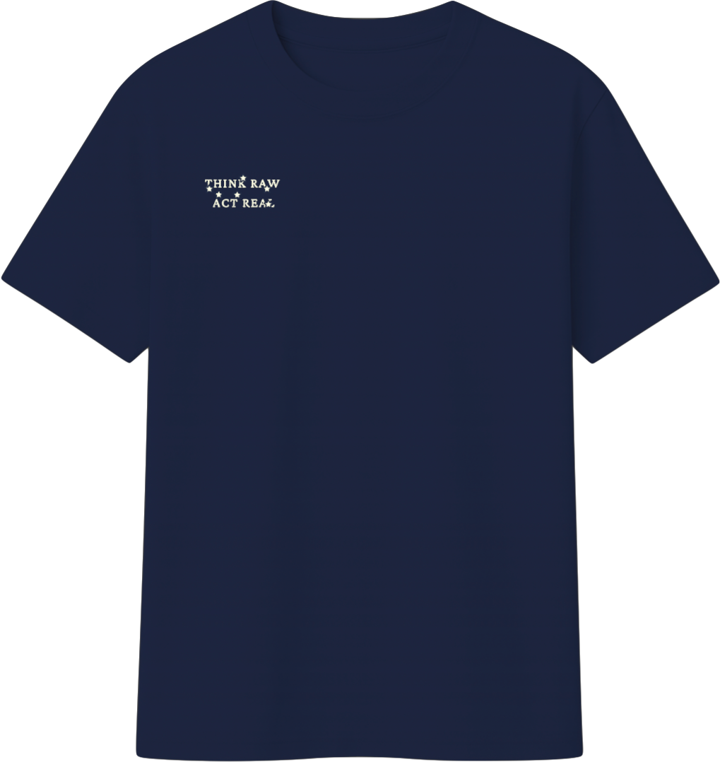 Navy Blue T-shirt Stars