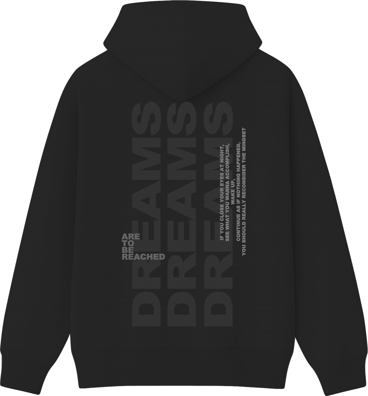 Black Oversized Hoodie Dreams