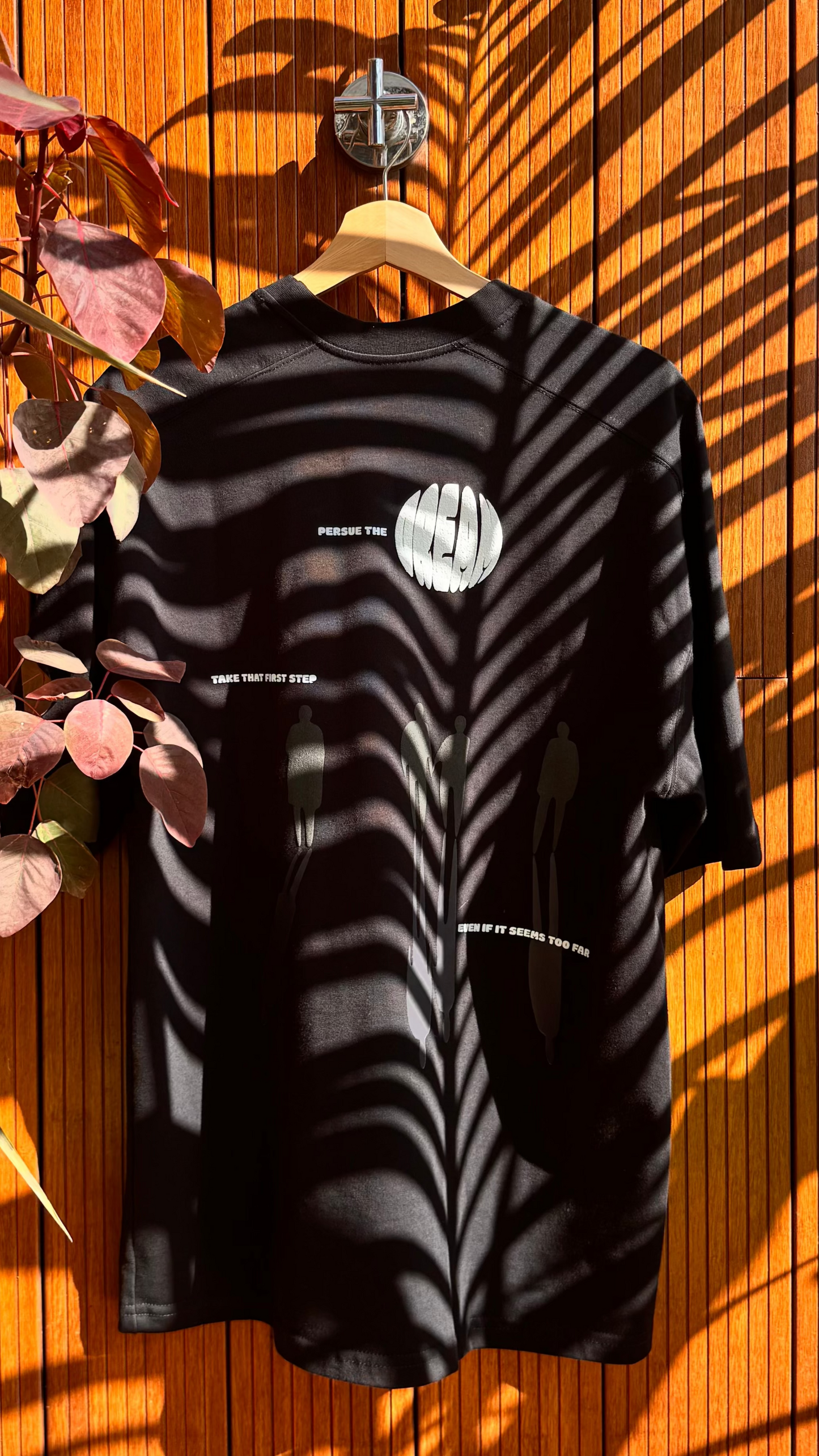 Black Oversized T-shirt Dream