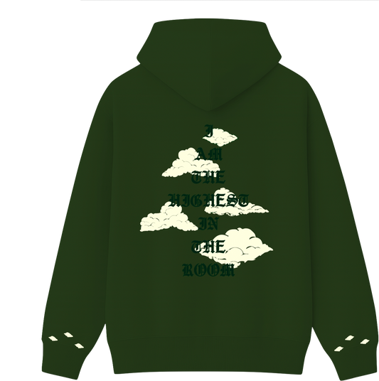Green Oversized Hoodie Highest in the room