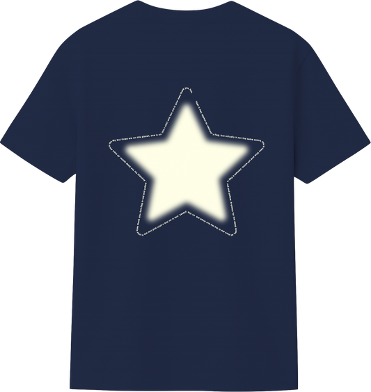Navy Blue T-shirt Stars