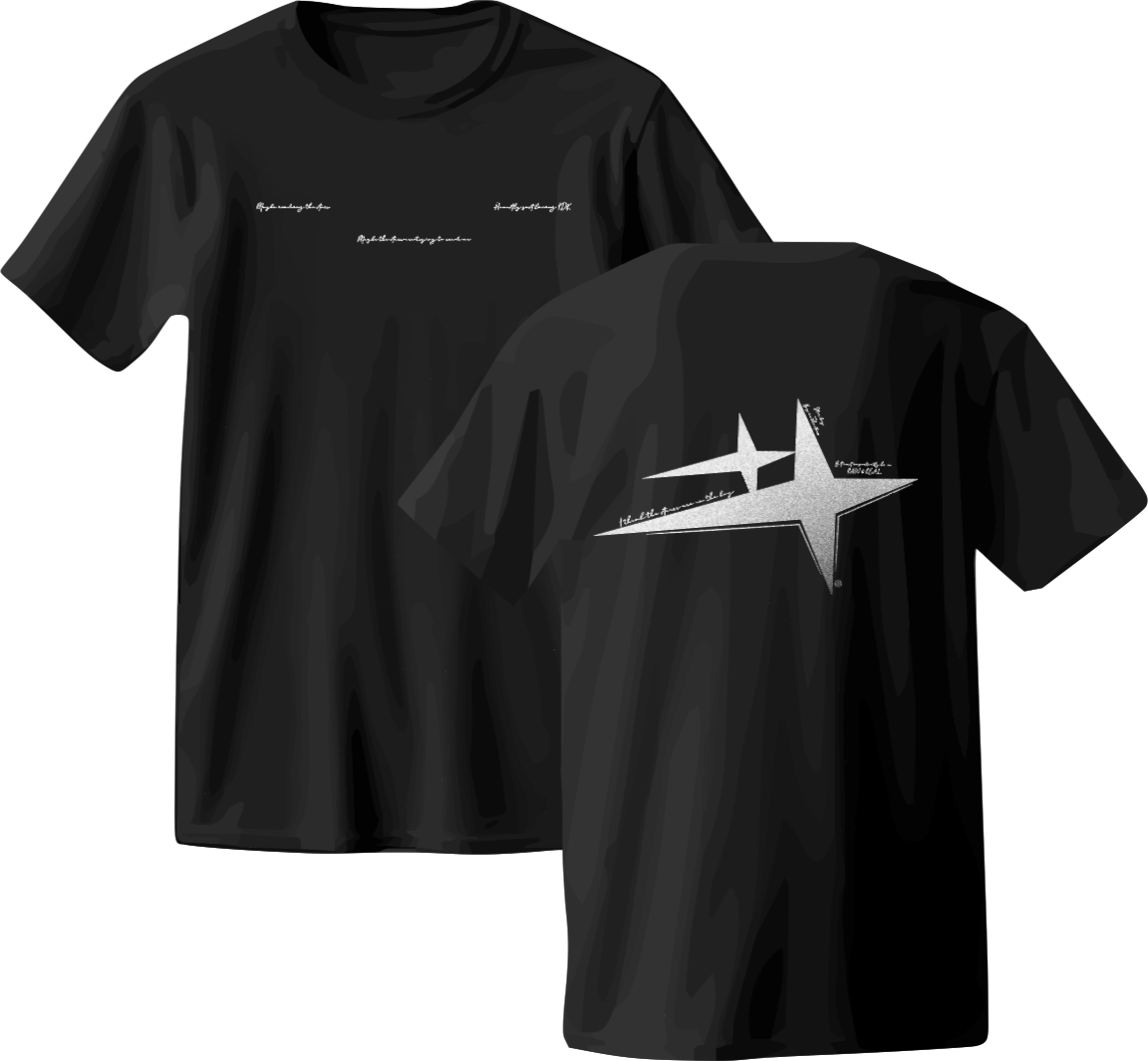 Black T-shirt Star Boy