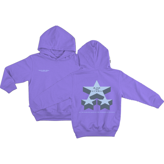 Purple Hoodie Stars